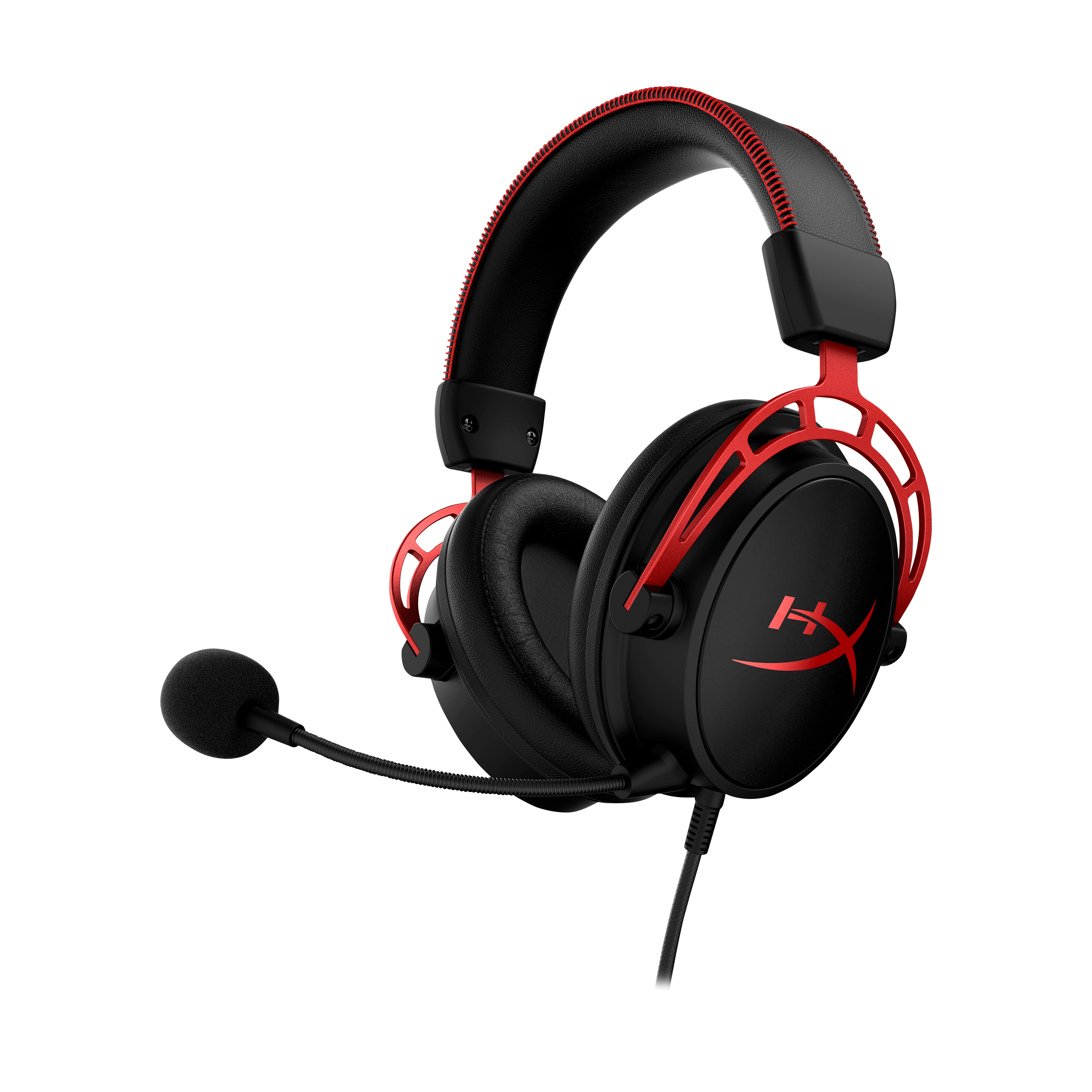 HyperX Cloud Alpha Gaming-Headset – Over-Ear, Stereo, Kabelgebunden, 3,5 mm Klinke, für PC, PS5, PS4 und andere