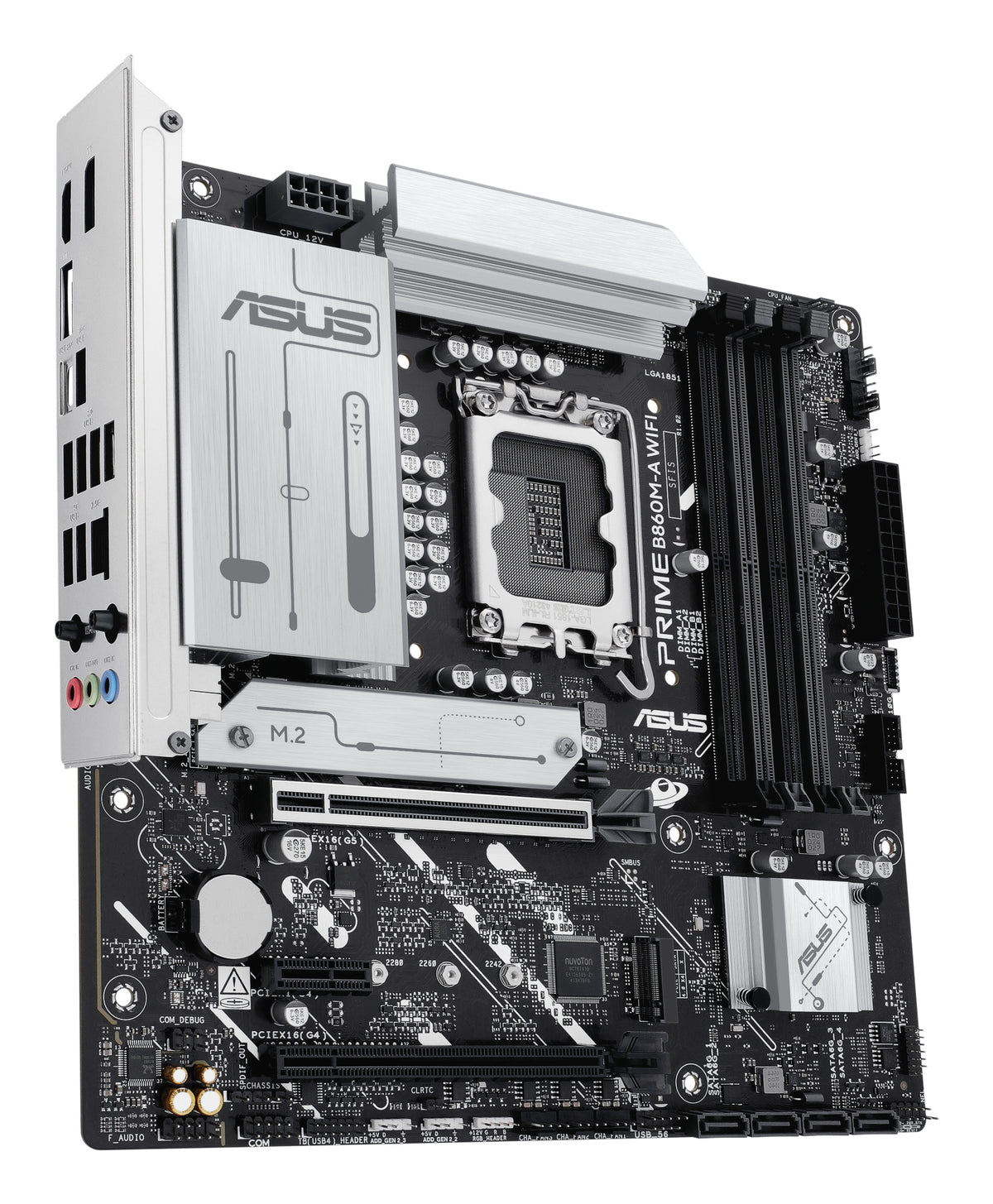 ASUS PRIME B860M-A WIFI – Mainboard – LGA 1851, Intel B860, mATX, DDR5