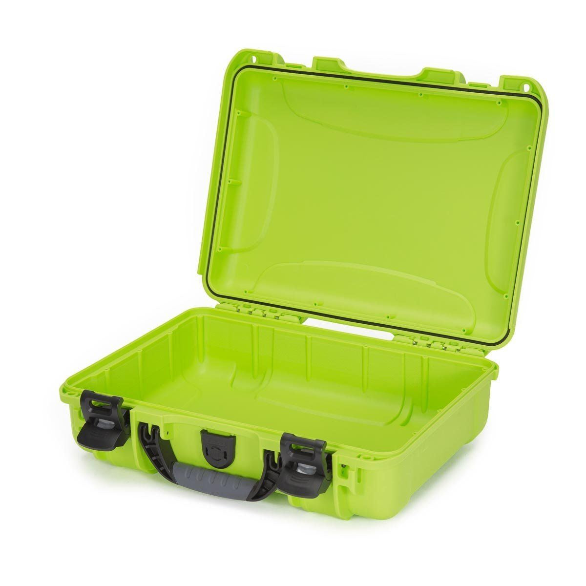 Nanuk Schutzkoffer 910 – Kunststoff, Limette, 36,3 × 12,0 × 28,2 cm
