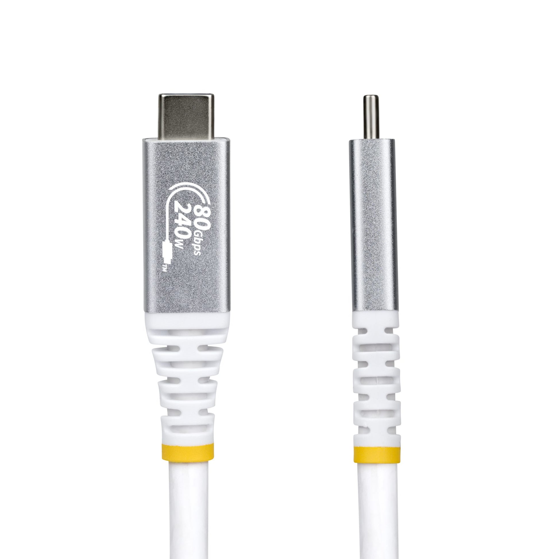 StarTech.com USB-C auf USB-C Kabel – USB4 80 Gbit/s – 1,5 m – PD 240 W – 8K/120 – USB-IF zertifiziert
