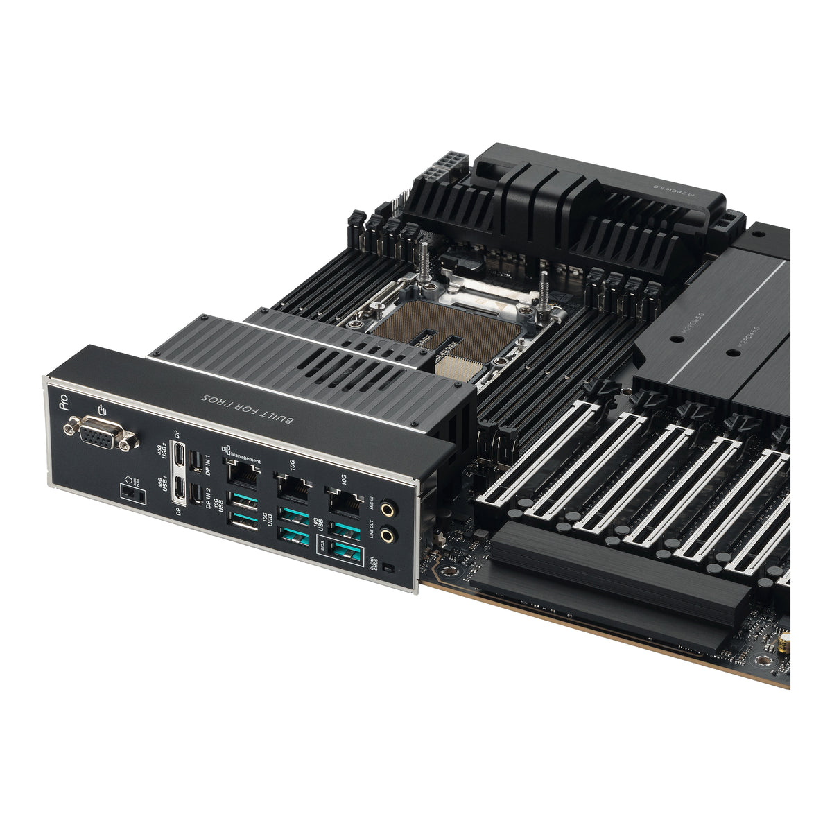 ASUS PRO WS W890E-SAGE SE – Mainboard – LGA 4710-2, Intel W890, EEB, DDR5, 8× DIMM