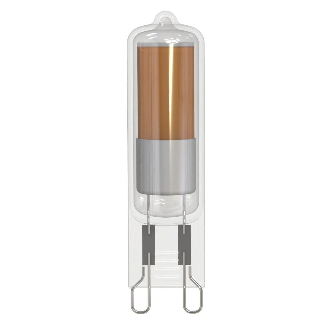 Hama LED-Leuchtmittel G9 – Warmweiss 2700 K, 470 lm, 4 W – IP20 – 1 Stk. – Transparent