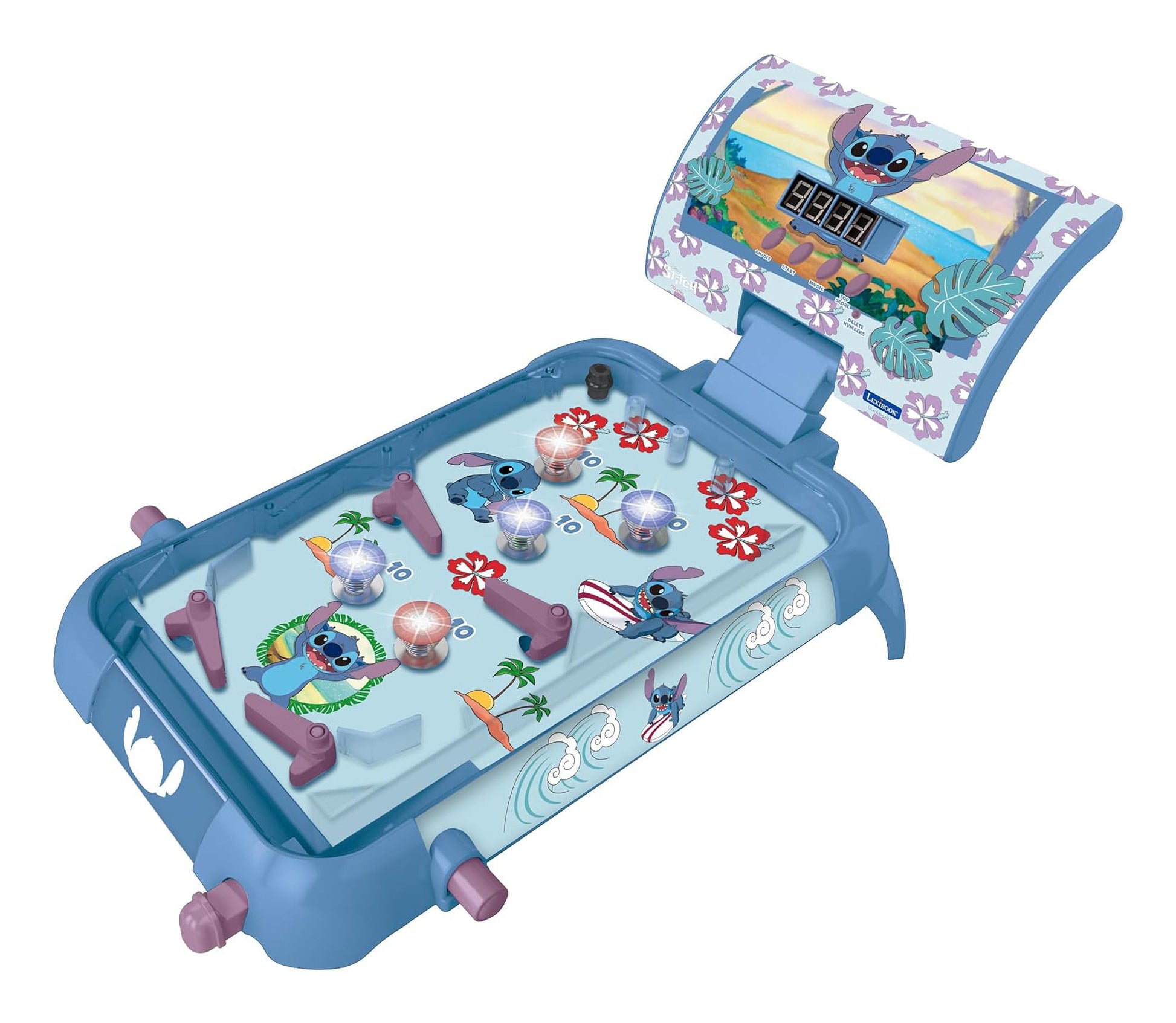 Lexibook Tischflipper Stitch – Brettspiel, 1–4 Spieler, ab 5 Jahren, 30 Min., mehrsprachig