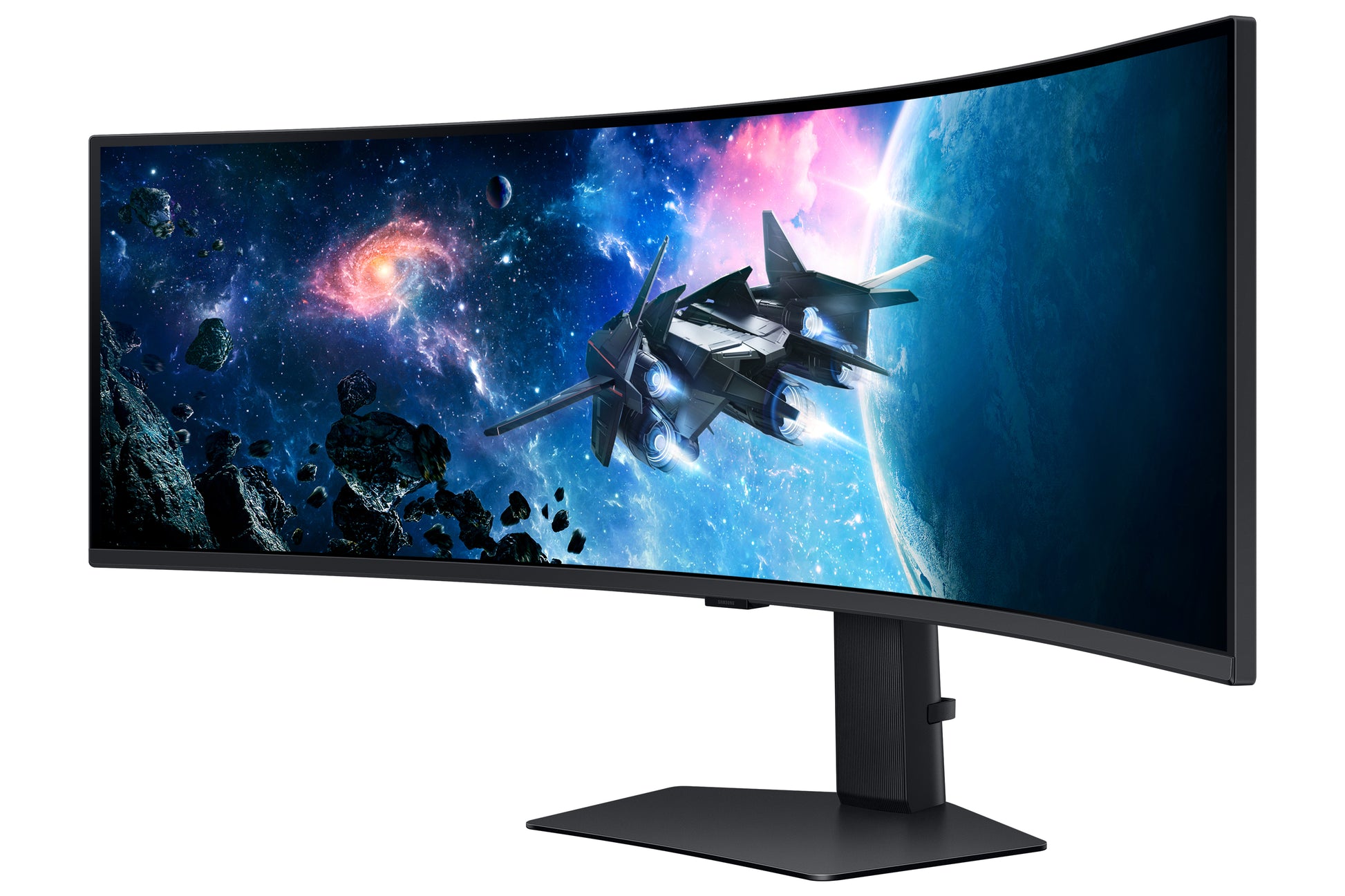 Samsung Odyssey G9 G95C – 49" Gebogen 1000R, 5120 × 1440 (DQHD), VA, 240 Hz, DisplayHDR 1000