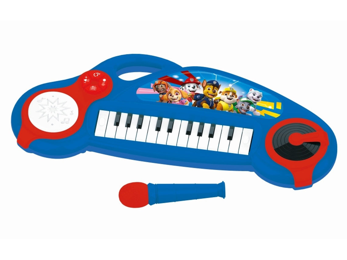 Lexibook PAW Patrol Keyboard – Klavier, 4 Modi, Lichteffekte – ab 3 Jahren – mehrfarbig