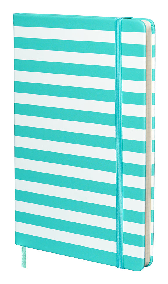 Kolma Notizbuch – A5 – kariert 5 mm – 150 Seiten – Hardcover – weiss/blau
