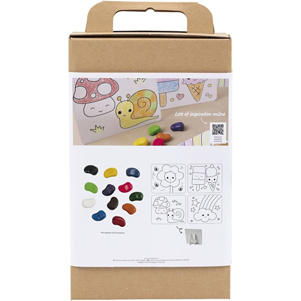Creativ Company Bastelset – Mal-Set für Kinder – ab 3 Jahren – Kunststoff – Mehrfarbig