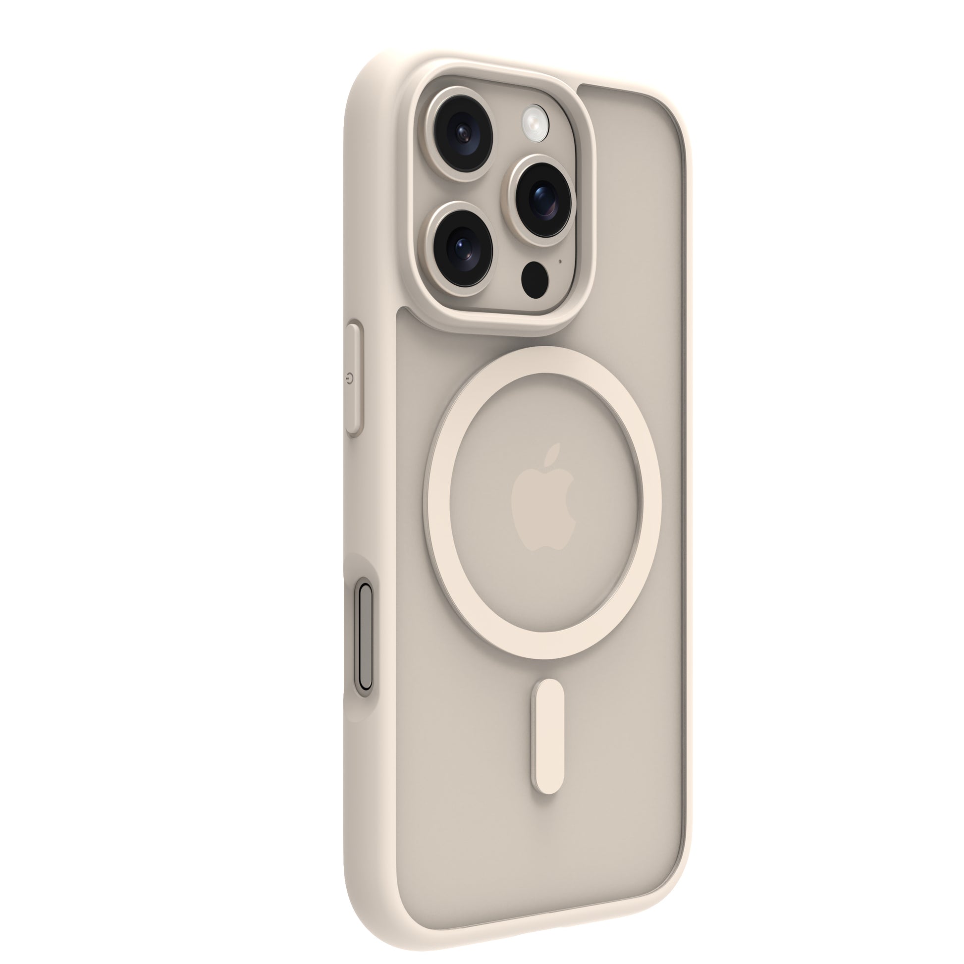 dbramante1928 Grenen Backcover – für Apple iPhone 16 Pro, MagSafe, Kunststoff, Gold, bis 2 m sturzsicher