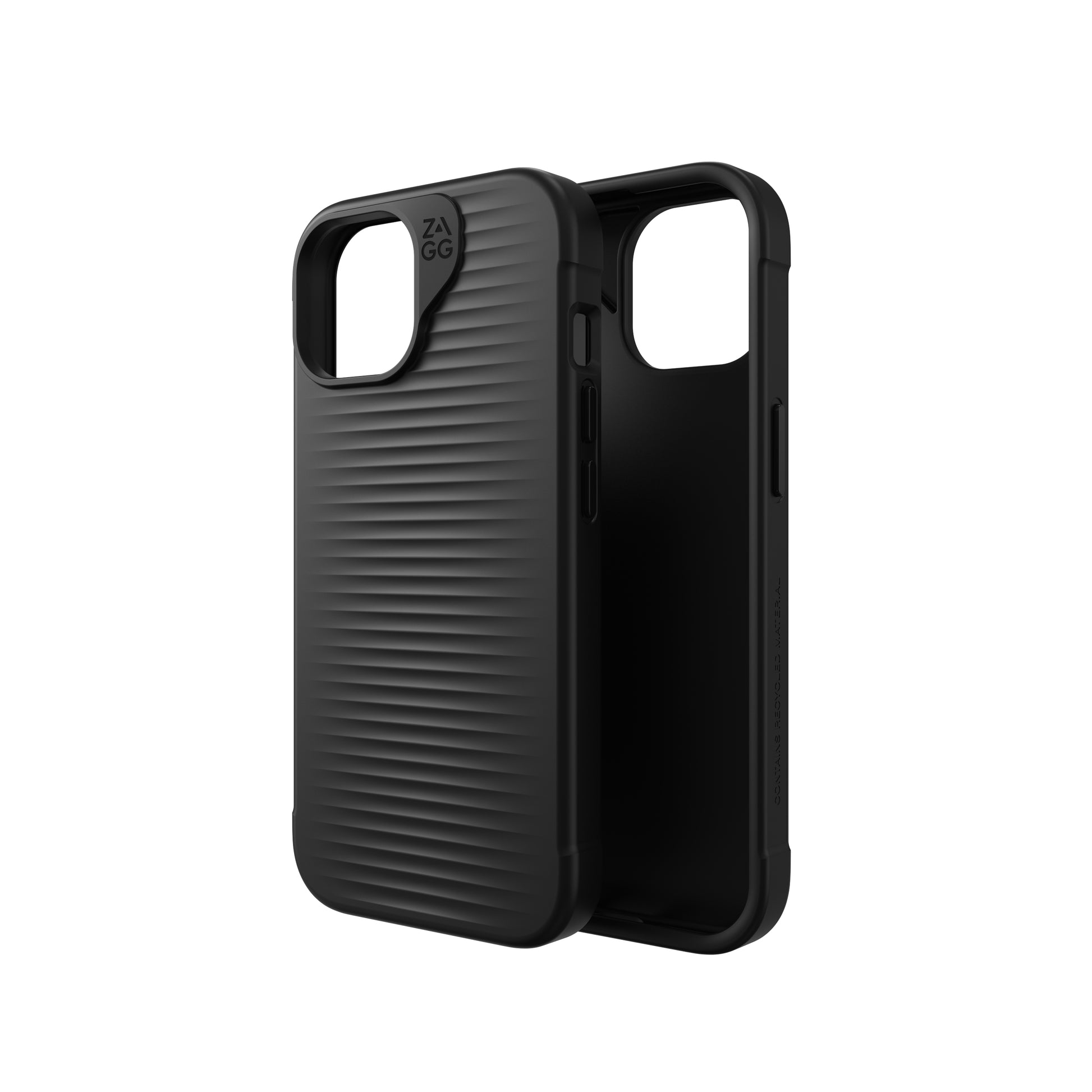 ZAGG Backcover Luxe – für Apple iPhone 15/14/13 – schwarz