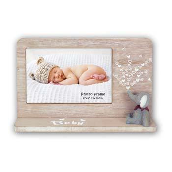 ZEP Dumbo Bilderrahmen – für 10 × 15 cm – MDF, natur
