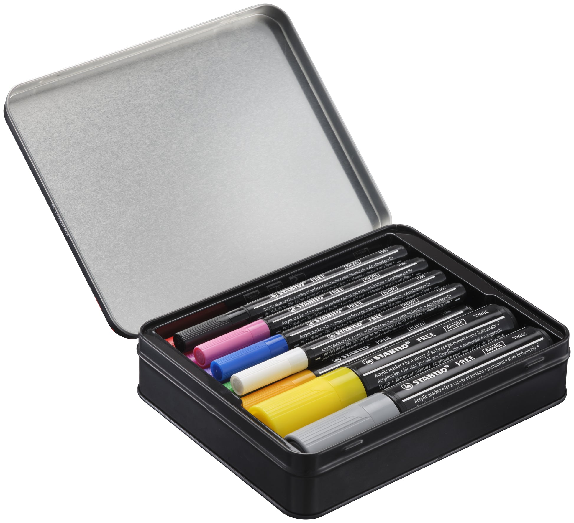STABILO Acrylmarker – sortiert, 11-teiliges Set