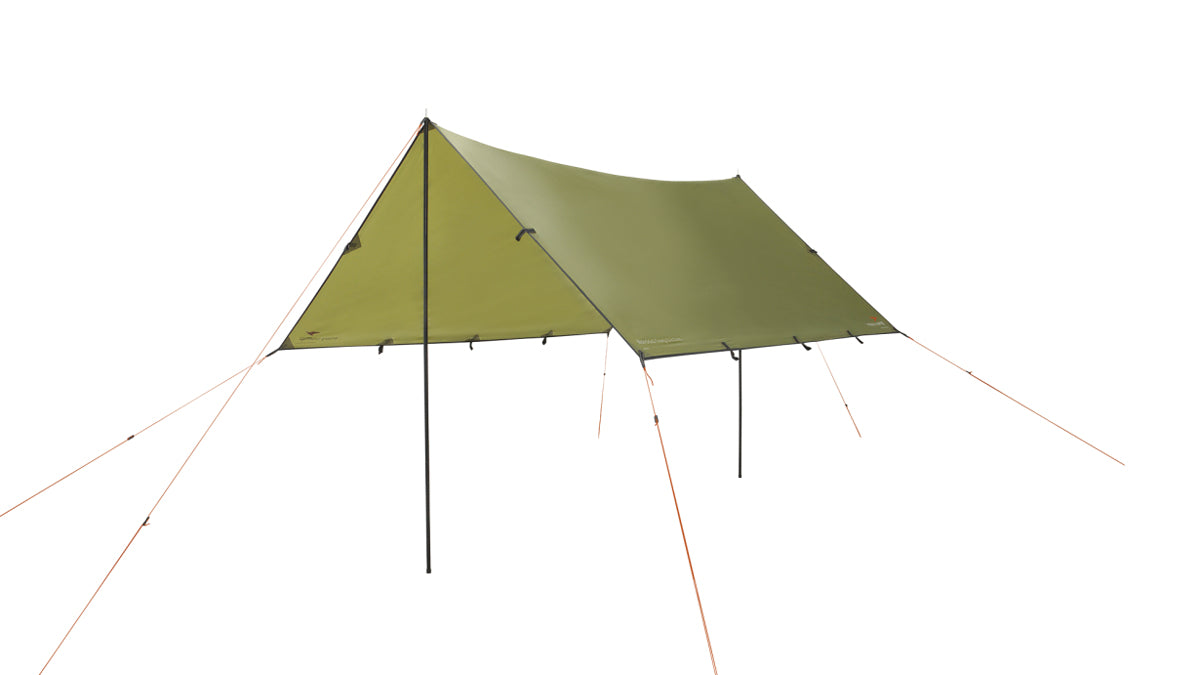 Easy Camp Tarp Norddal – wasserfest, Wassersäule 2000 mm – 3000×3000 mm – grün – Polyester – 950 g