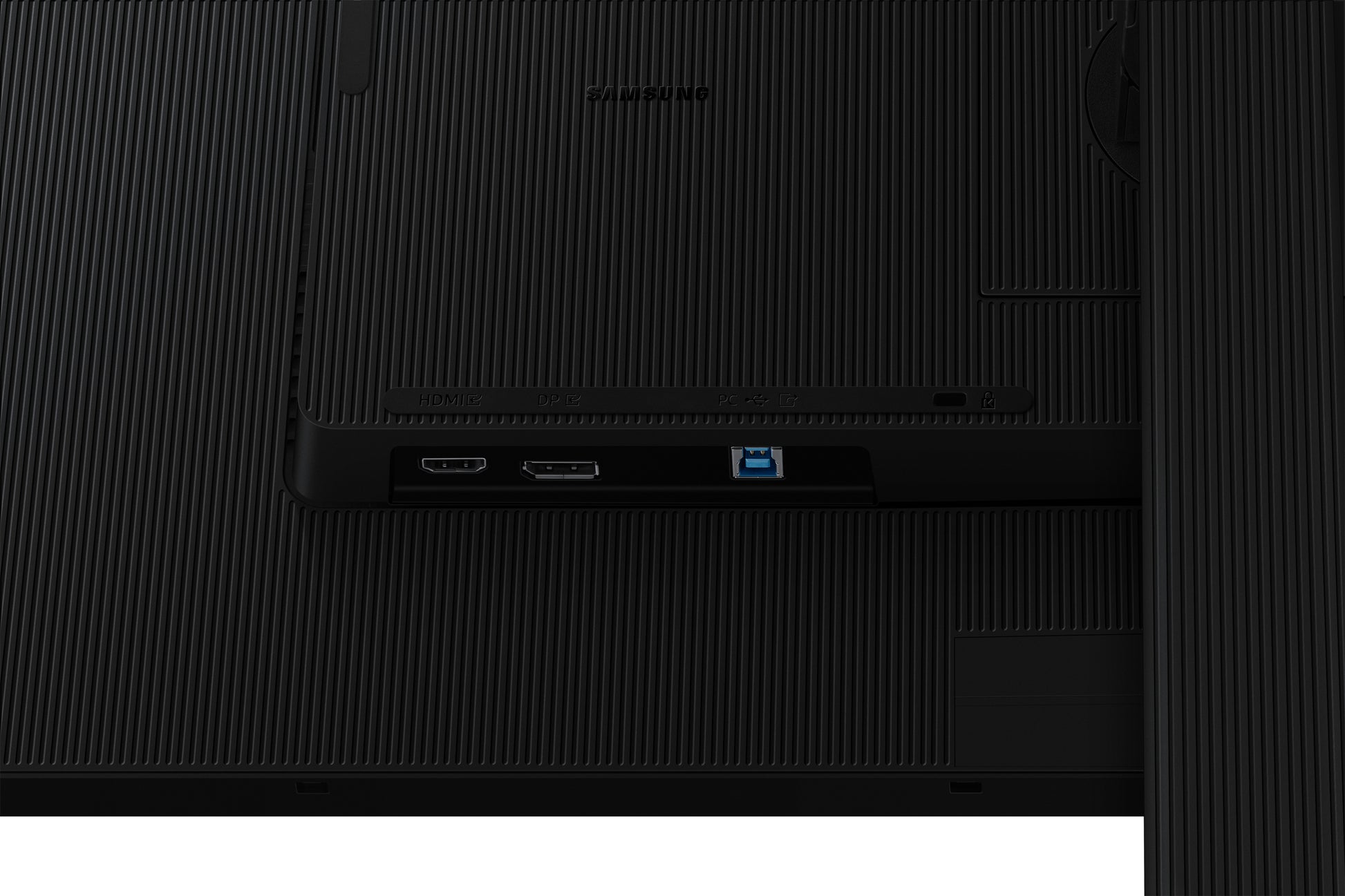 Samsung S60Ud – Monitor, 27", IPS, 100 Hz, 350 cd/m², KVM, USB-Hub, VESA 100 × 100, Schwarz