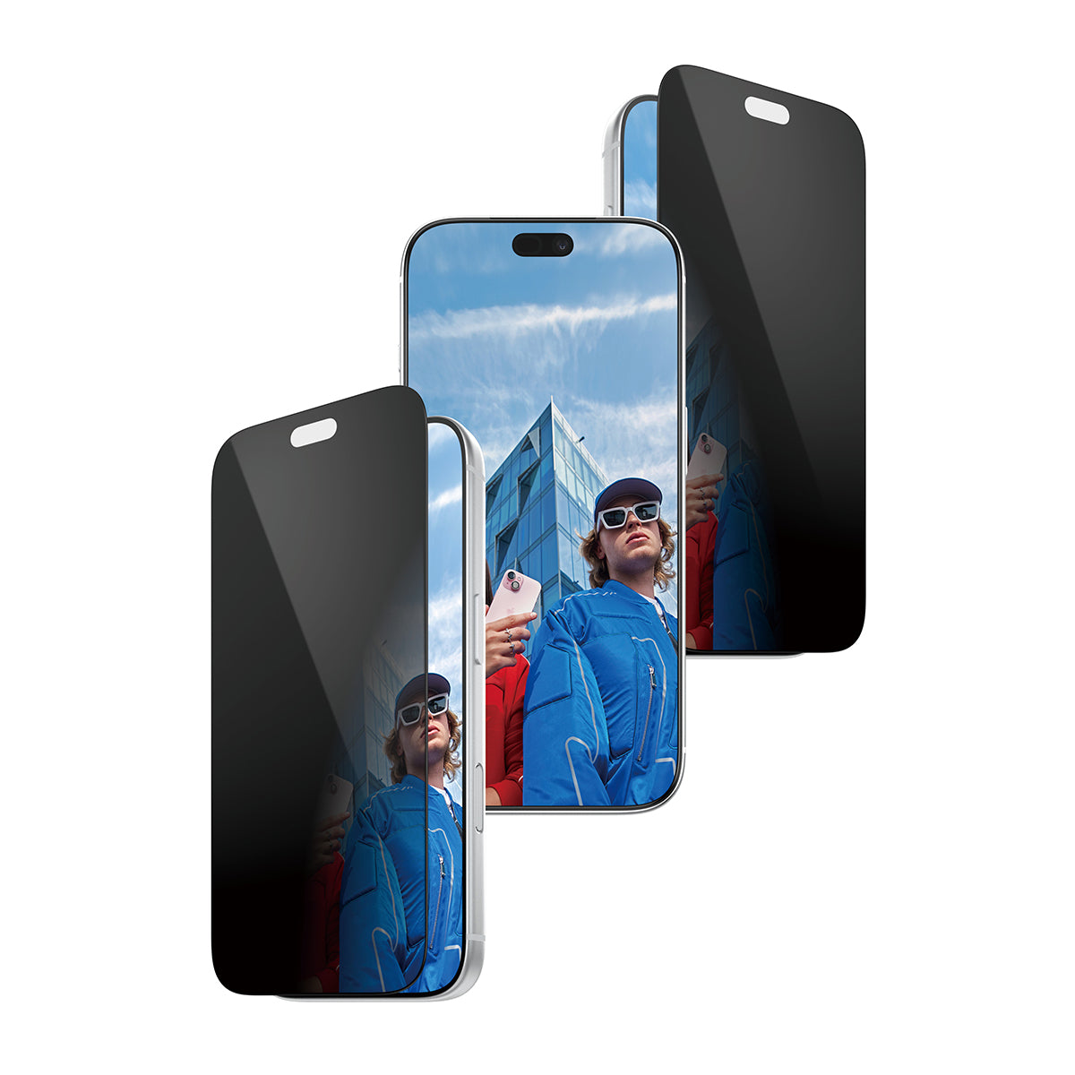 PanzerGlass Privacy-Filter (Folie), Ultra-Wide Fit – für iPhone 18 Pro – mit Applikator