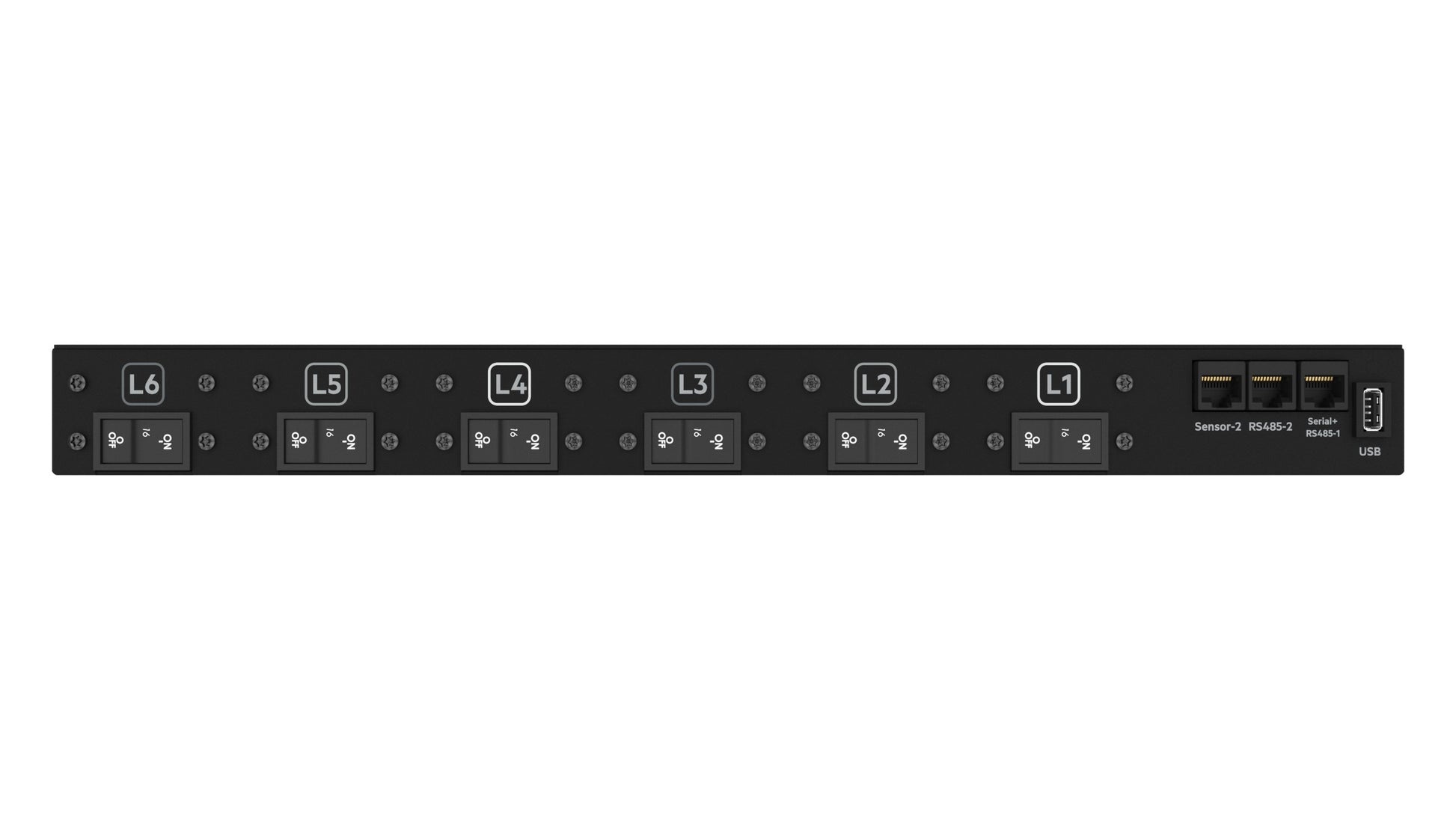 HPE G2 Metered Modular – Rack-PDU gemessen, 3-phasig, 6× IEC C19, 32 A, IEC 60309 Stecker, 1U horizontal