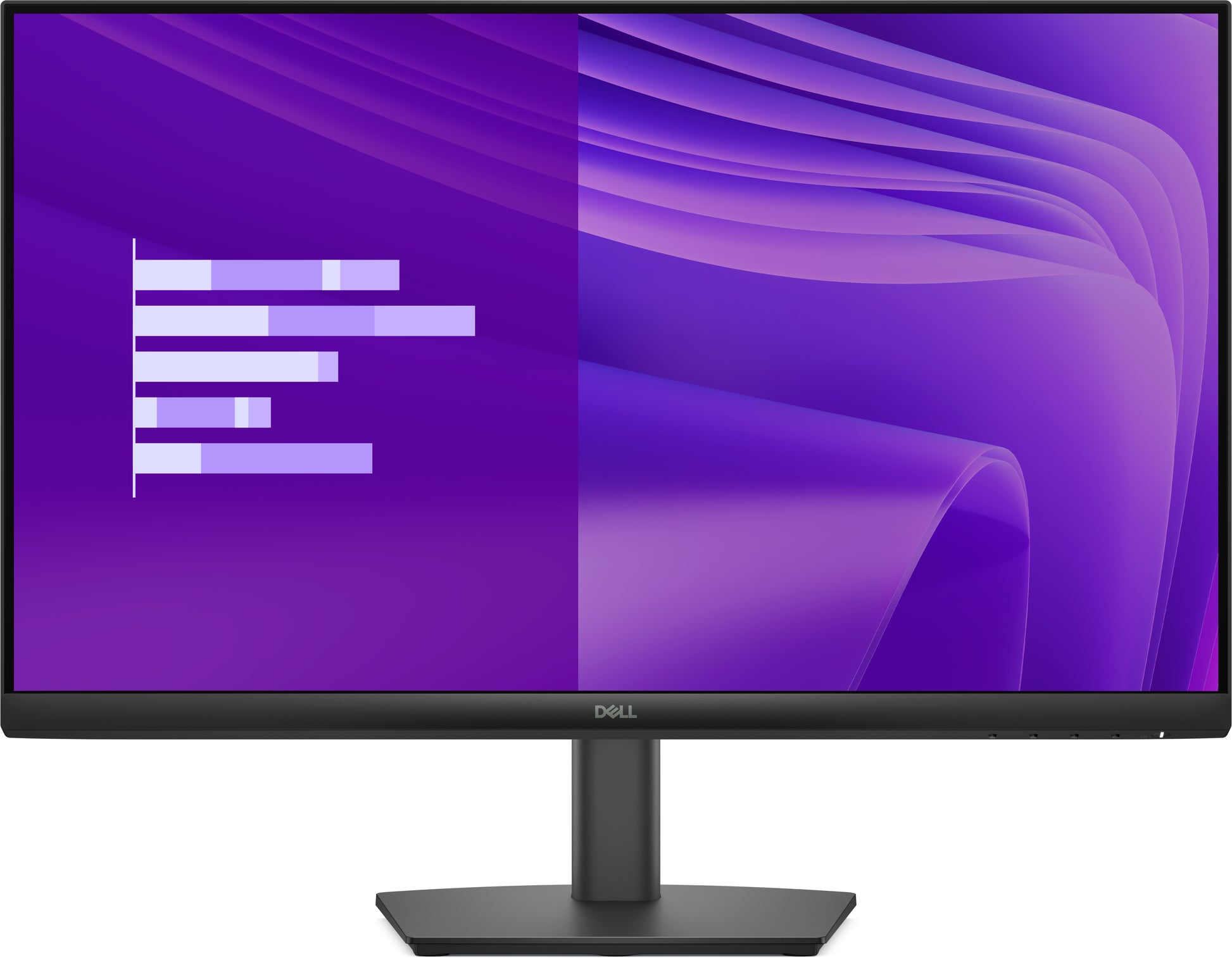 Dell Pro 24 – Monitor, 23,8", 1920 × 1080 (Full HD), IPS, 100 Hz, 250 cd/m², Kensington-Schloss, Schwarz
