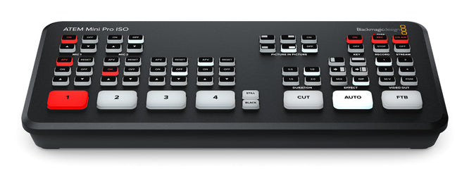 Blackmagic Design ATEM Mini Pro ISO – Full HD Videokonferenzsystem, Schwarz