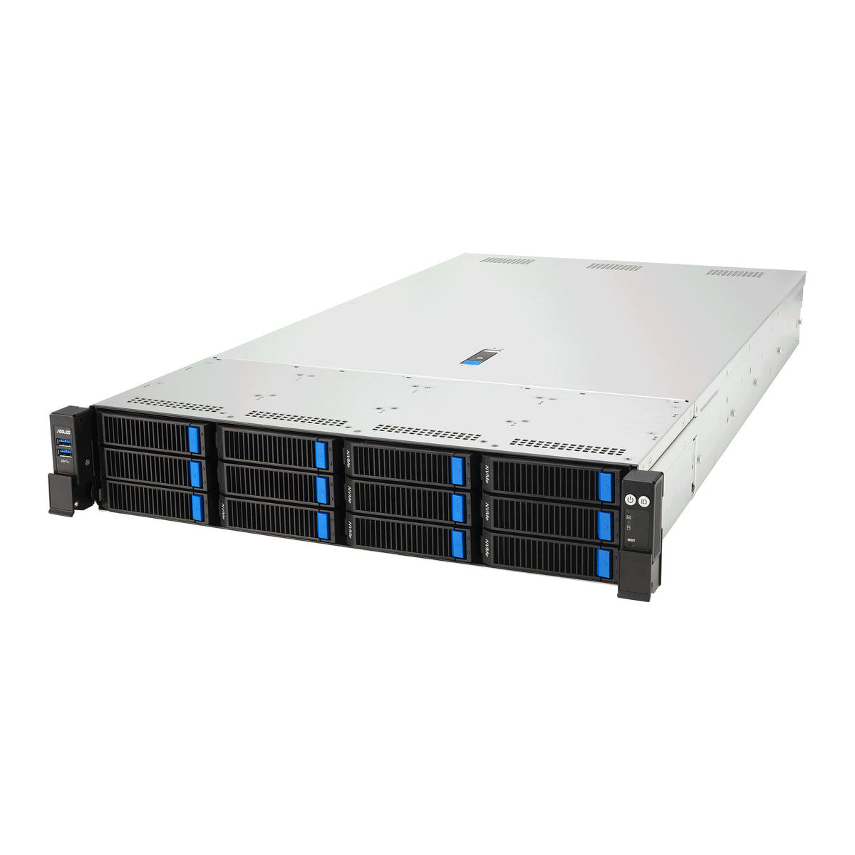 ASUS RS720A-E13-RS12U – Rack 2U – AMD EPYC, 12× Hot-Swap-Laufwerke (2,5"/3,5")