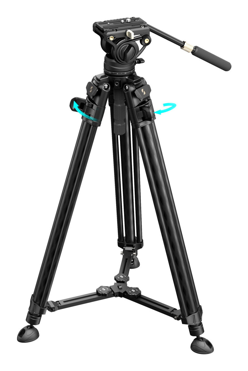 SmallRig AD-50 Dreibeinstativ – bis 174 cm – 8 kg