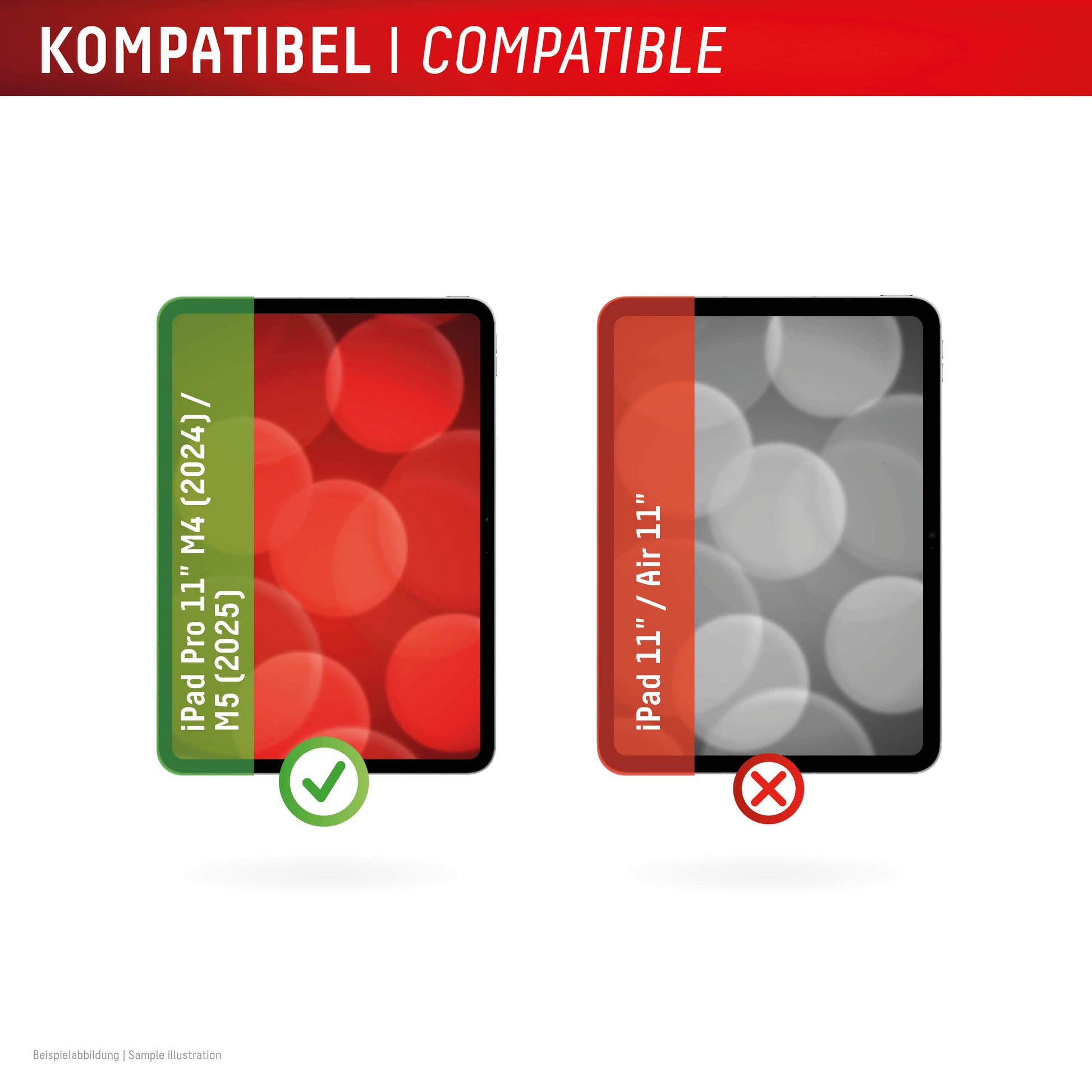 Displex Panzerglas für iPad Pro 11" (2024/2025) – 10H, kratzresistent
