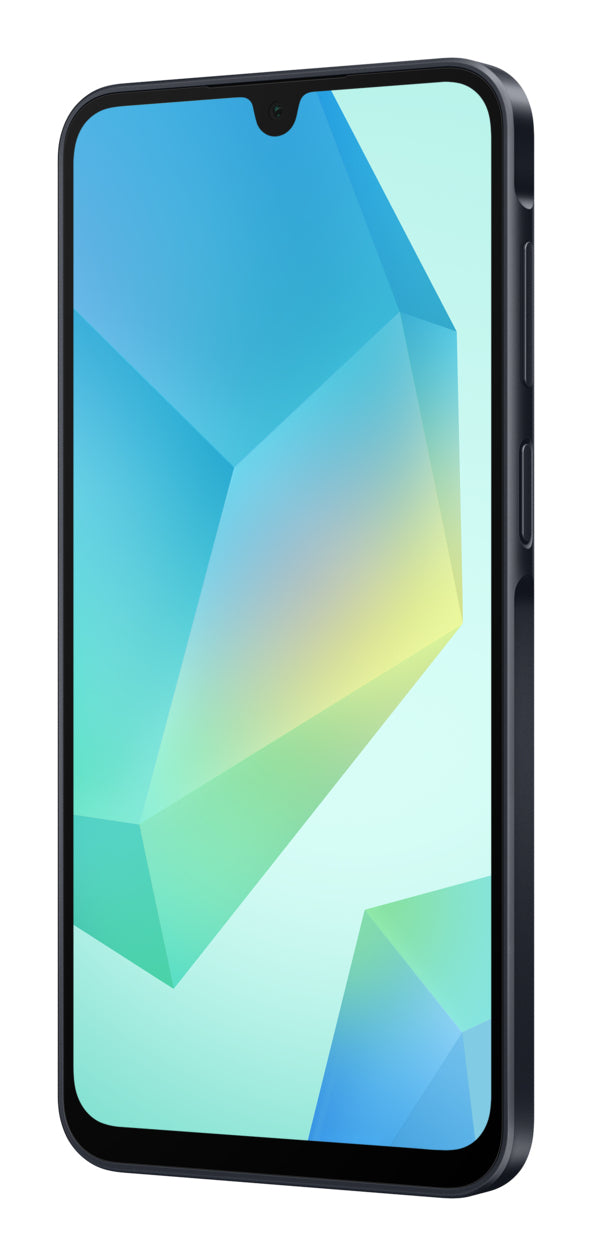 Samsung Galaxy A16 – schwarz, 6,7", 1080 × 2340, Android, 256 GB, 8 GB, Hybride Dual-SIM, 4G, NFC, IP54