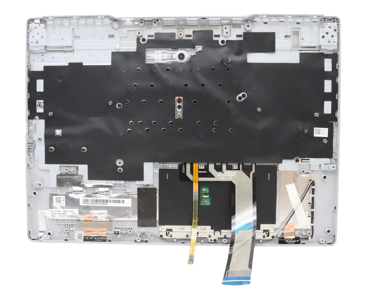 Lenovo Tastatur-Case für Lenovo Legion 5 15ARH7 – mit Hintergrundbeleuchtung, Nummernblock – Grau