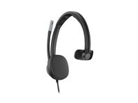 HP POLY Mission 615 Office-Headset – Mono, Kabelgebunden (USB)
