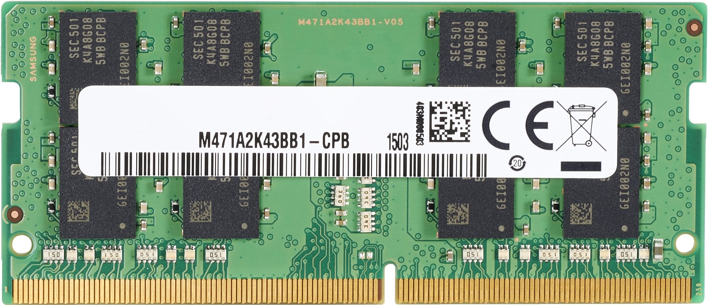 HP 13L75AA – 16 GB DDR4‑3200 SO‑DIMM, 260‑polig, Non‑ECC, für Laptop