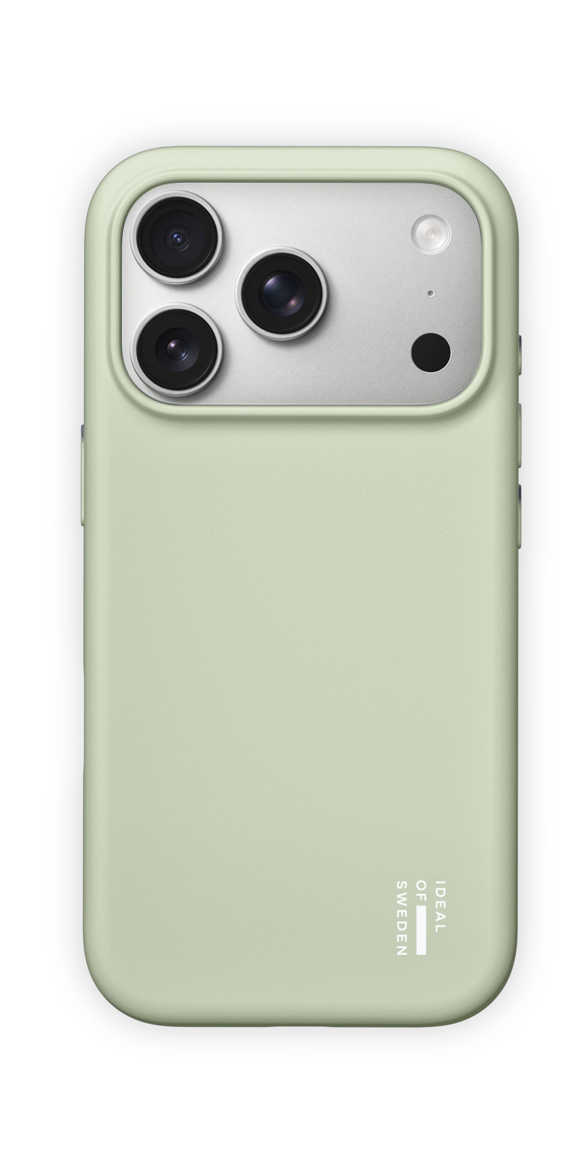 iDeal of Sweden Silikonhülle – Rückcover – für Apple iPhone 17 Pro Max/18 Pro Max, MagSafe, Silikon, Salbeigrün