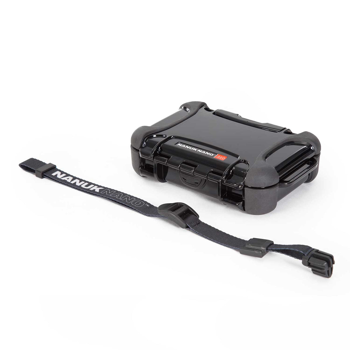 Nanuk Nano Case 310 – Innenmasse 131 × 77 × 28 mm, Schwarz
