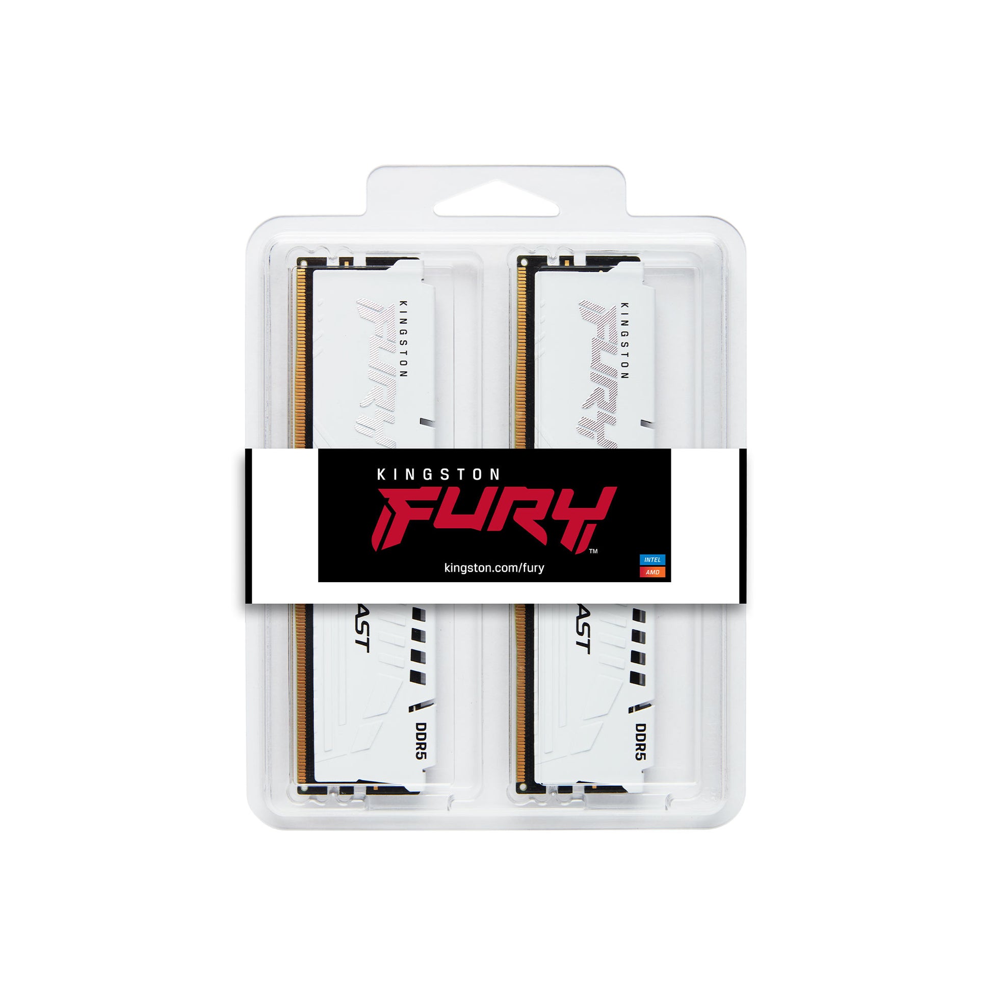 Kingston Technology Kingston Fury Beast DDR5-6000 – 64 GB (2×32 GB), 288-poliger DIMM, EXPO