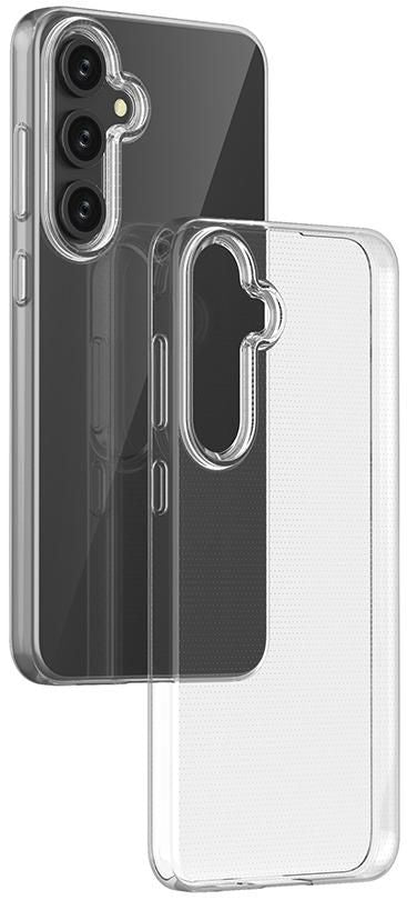 eSTUFF LONDON Backcover – für Samsung Galaxy S24 FE (4G/5G), TPU, Transparent