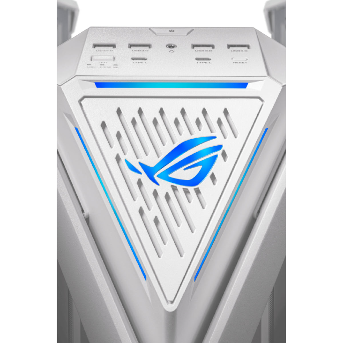 ASUS GR701 ROG HYPERION – PC-Gehäuse – Weiss, E-ATX/ATX/mATX/Mini-ITX, 10 Lüfterplätze, 5×2,5", 2×3,5"