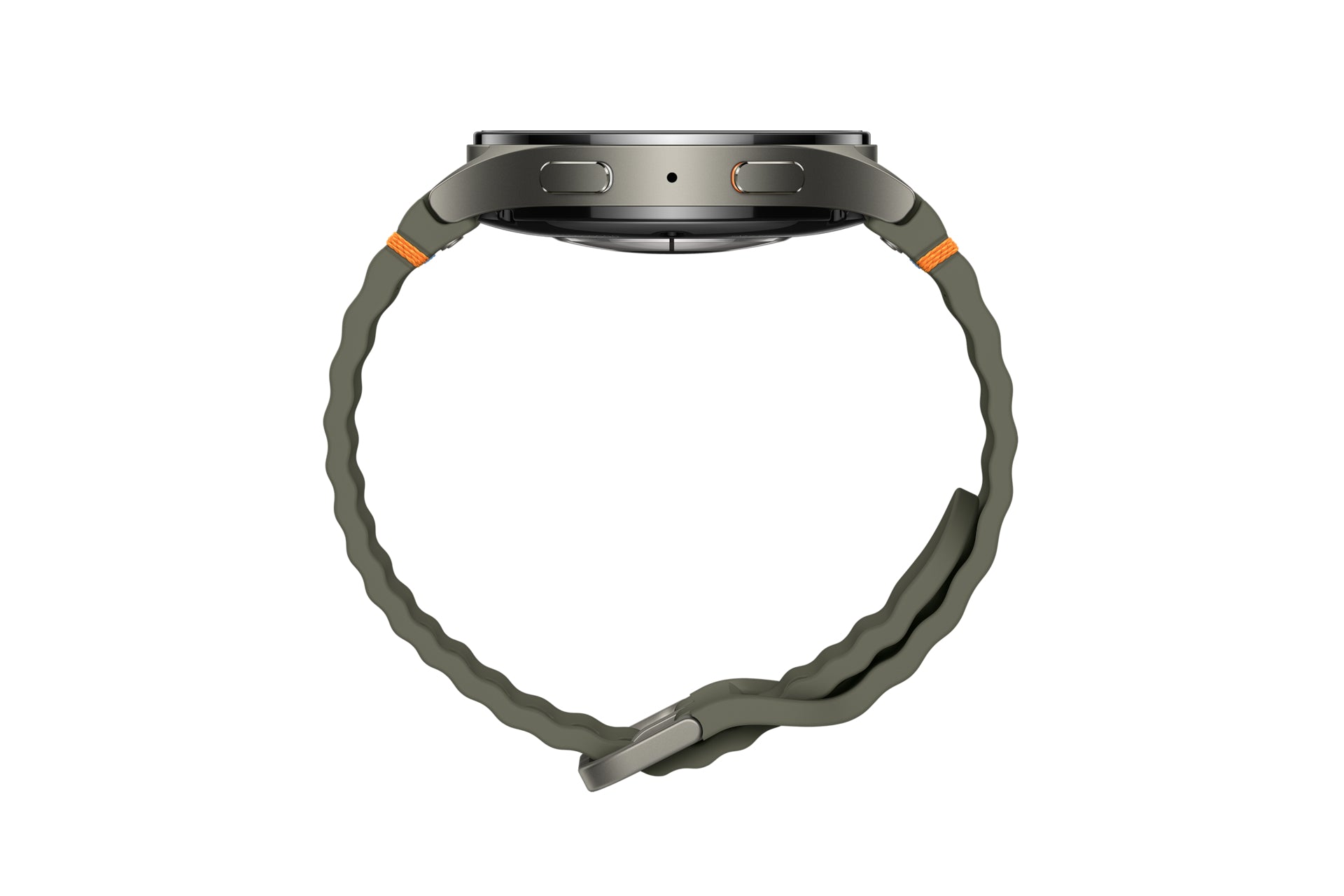 Samsung Galaxy Watch7 44 mm GPS + Cellular – Aluminium Grün, M/L, 50 m