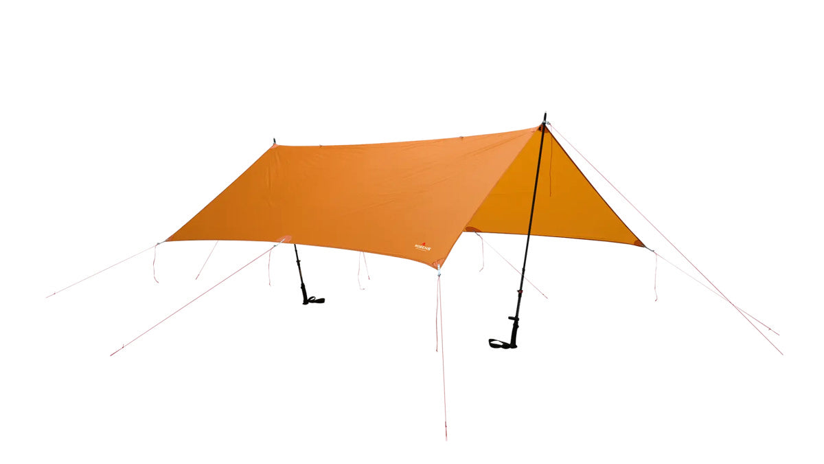 Robens Tarp Vestis – 2000 mm Wassersäule, eckig – 2560 × 2500 × 2100 mm – orange – Polyester