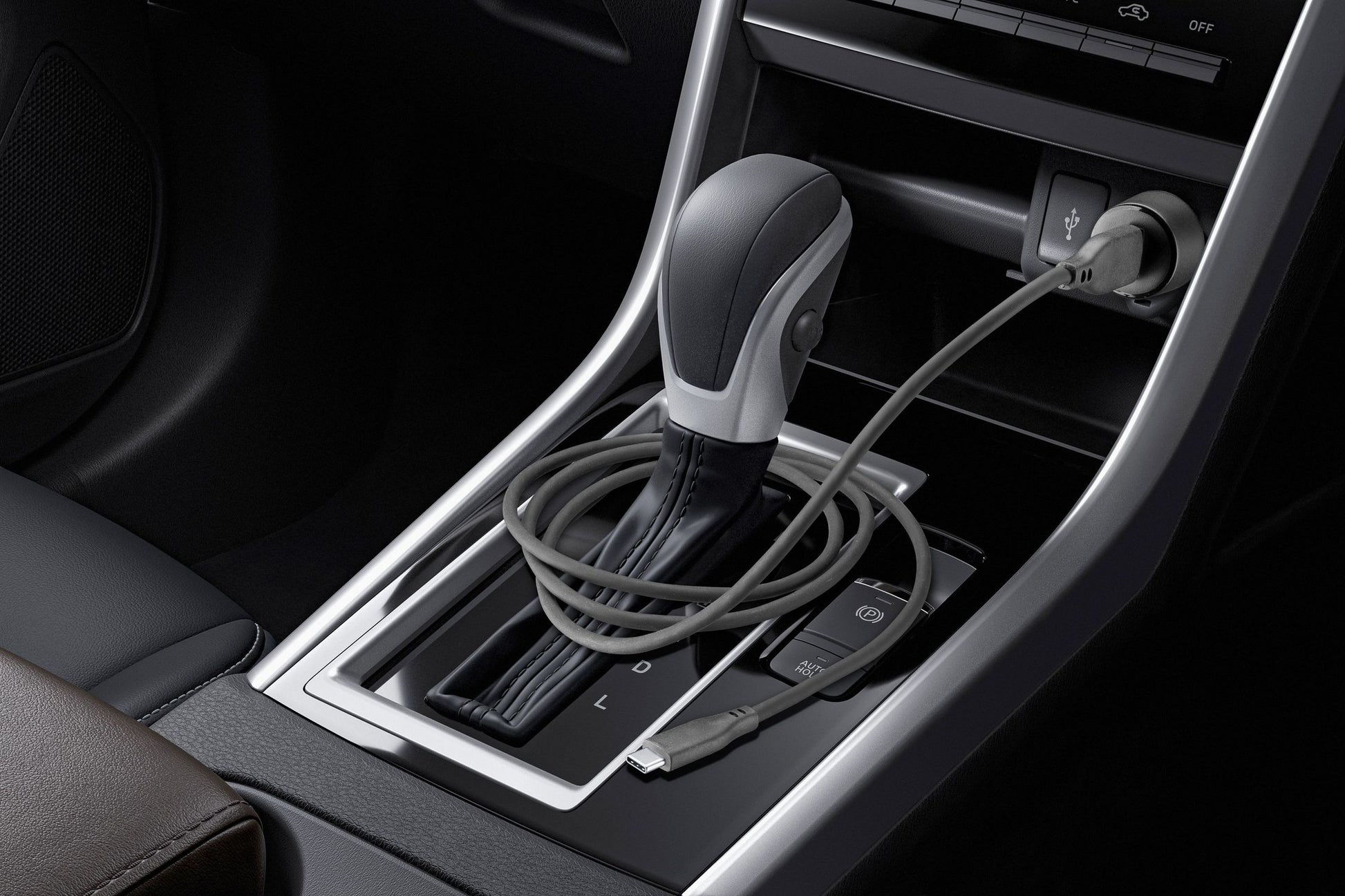 Cellularline Kfz-Ladegerät, 60 W, USB-C 30 W, USB-A 18 W, PD – universal – Schwarz