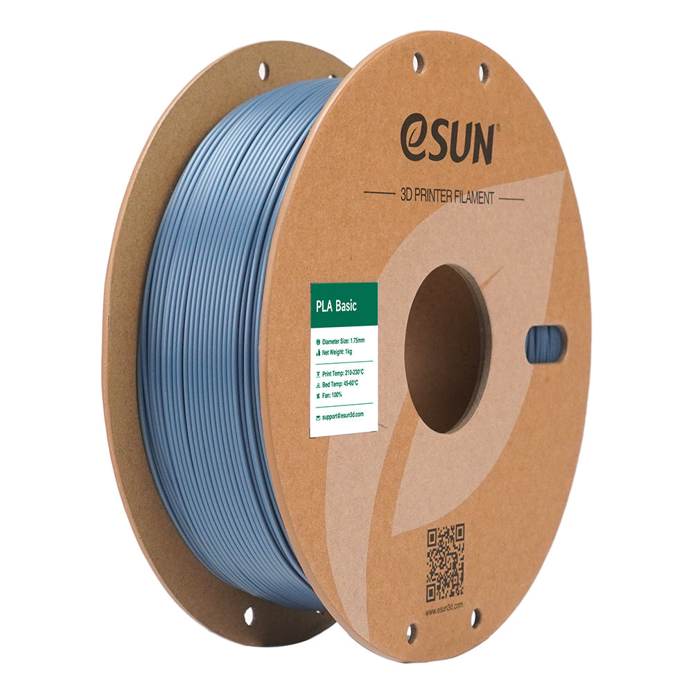 eSUN 3D-Drucker-Filament PLA 1,75 mm Grau, 1 kg