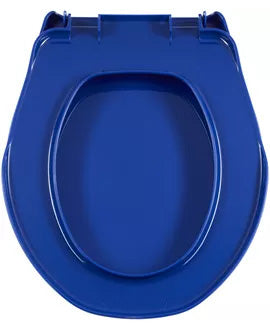 Diaqua Neosit Prestige – WC-Sitz – Polypropylen, Marineblau, Rund, 39,5 × 45,5 cm