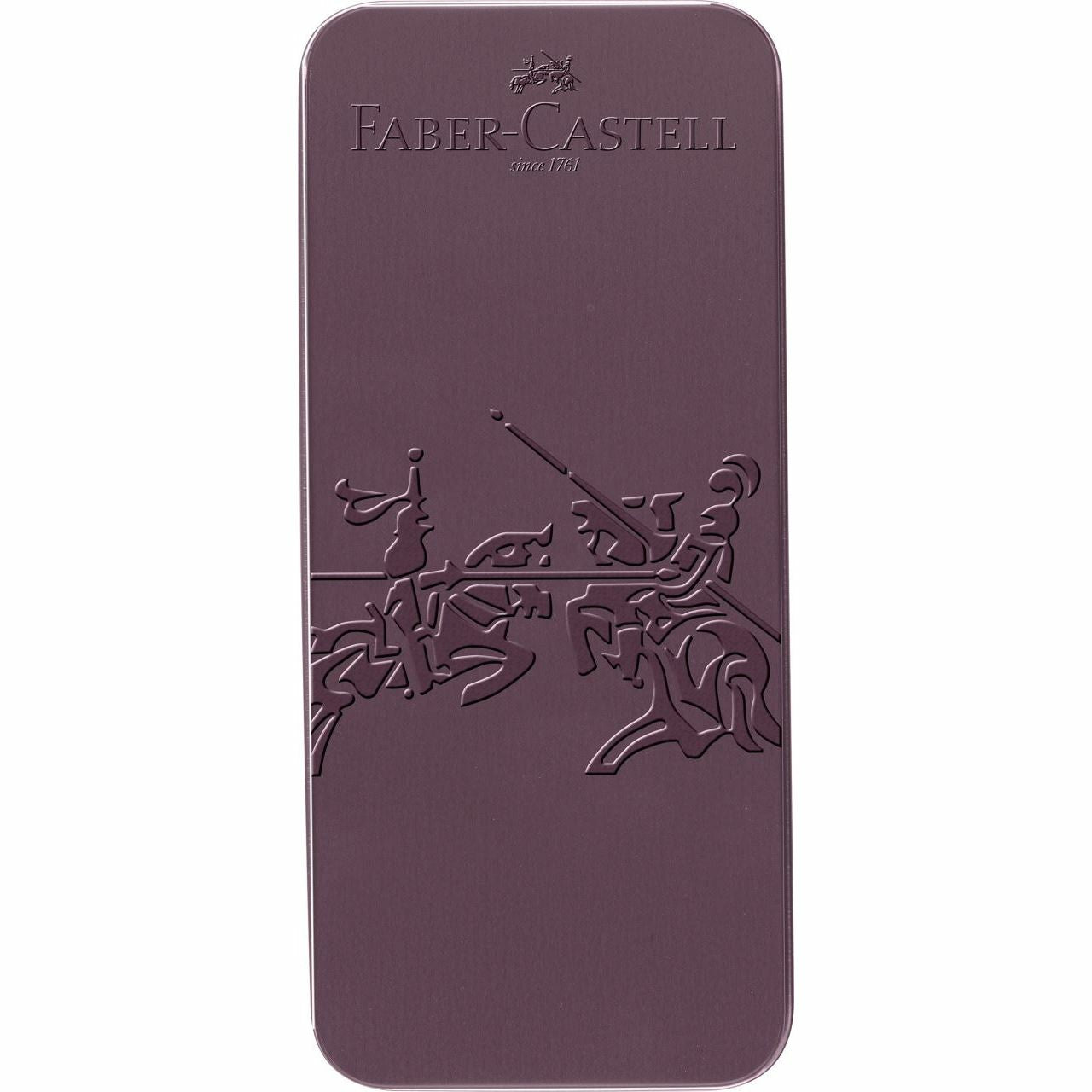 Faber-Castell Grip Schreibset – Kugelschreiber XB & Füllfederhalter M – Blau – Metalletui – 2-teilig