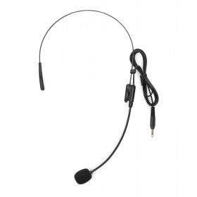 Vonyx WM552B Streaming-/Mikrofon-Kit 2er-Set – 6,3 mm Klinke, Kabellos (UHF 863–865 MHz), Niere, Schwarz