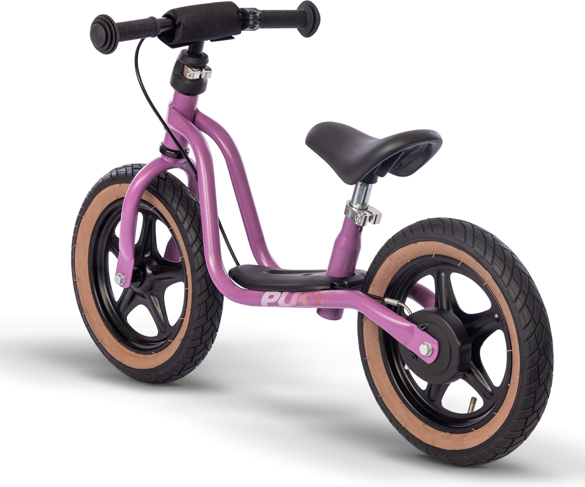 Puky LR 1L BR Laufrad – Ø 12,5" – Aluminium, Luftreifen, Felgenbremse – ab 2 Jahren – Violett