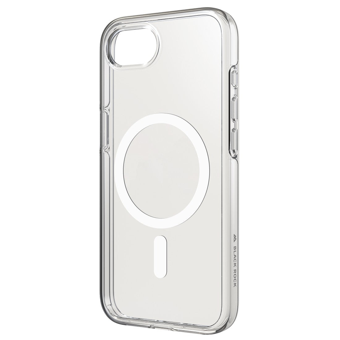 Black Rock Cover Mag Backcover – für Apple iPhone 16e, MagSafe, PC+TPU, Transparent