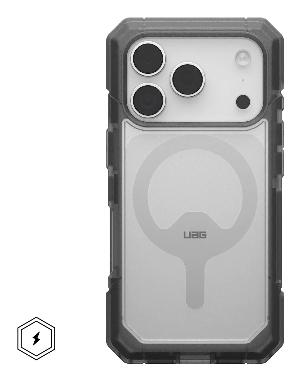 Urban Armor Gear UAG – Backcover Trooper MS Pro – für Apple iPhone 17 Pro – transparent