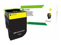 Lexmark Toner – Gelb, 1000 Seiten