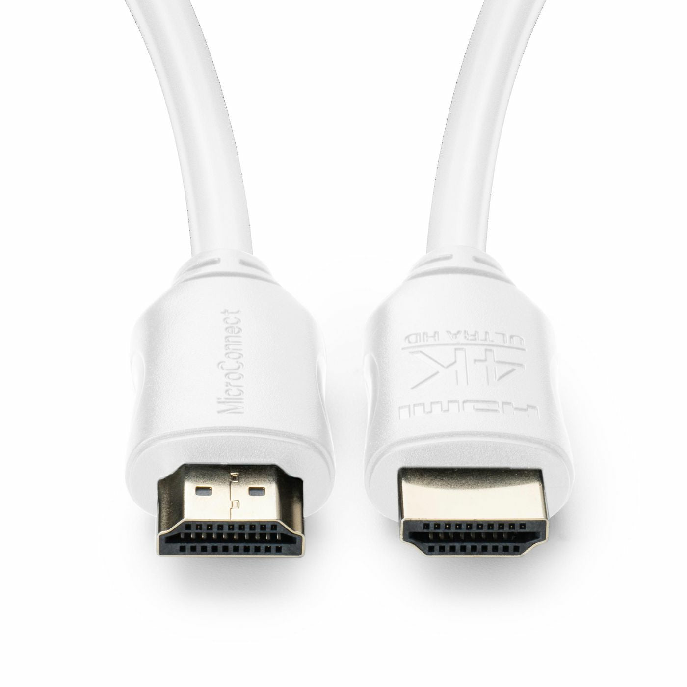 Microconnect HDMI Kabel HDMI 2.0 4K 60 Hz – 1,5 m – HDR, ARC – Weiss