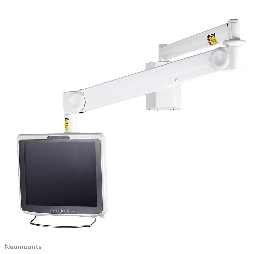 Neomounts FPMA HAW100HC – Monitorhalterung, bis 30", VESA 75 × 75 mm, 12 kg, neigbar, silber