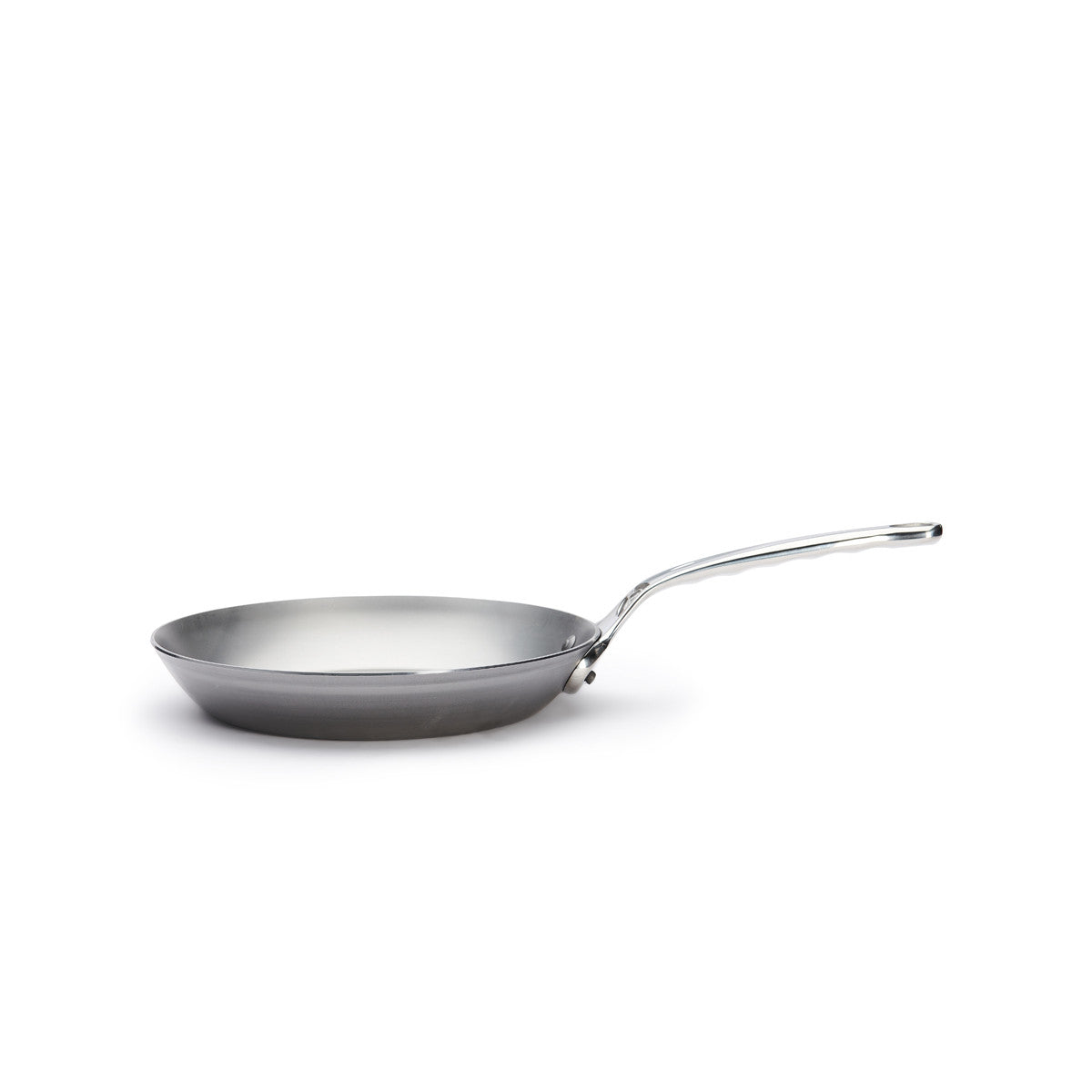 de Buyer Fonduepfanne Mineral B Element Pro – Ø 24 cm, Stahl, Teflon, für Induktion, Gas, Glaskeramik und mehr
