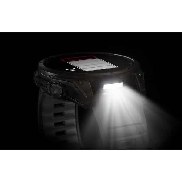 Garmin Fenix 8 – GPS-Smartwatch – 47 mm, 1,4", GPS, WLAN, AMOLED, Saphirglas, 100 m, Schwarz/Dunkelgrau