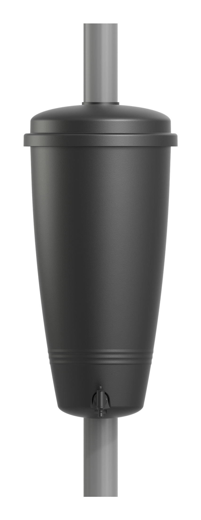 elho Green Basics Aufbewahrungsbox 35 l – Recycling-Kunststoff – Schwarz – 330 × 780 × 380 mm