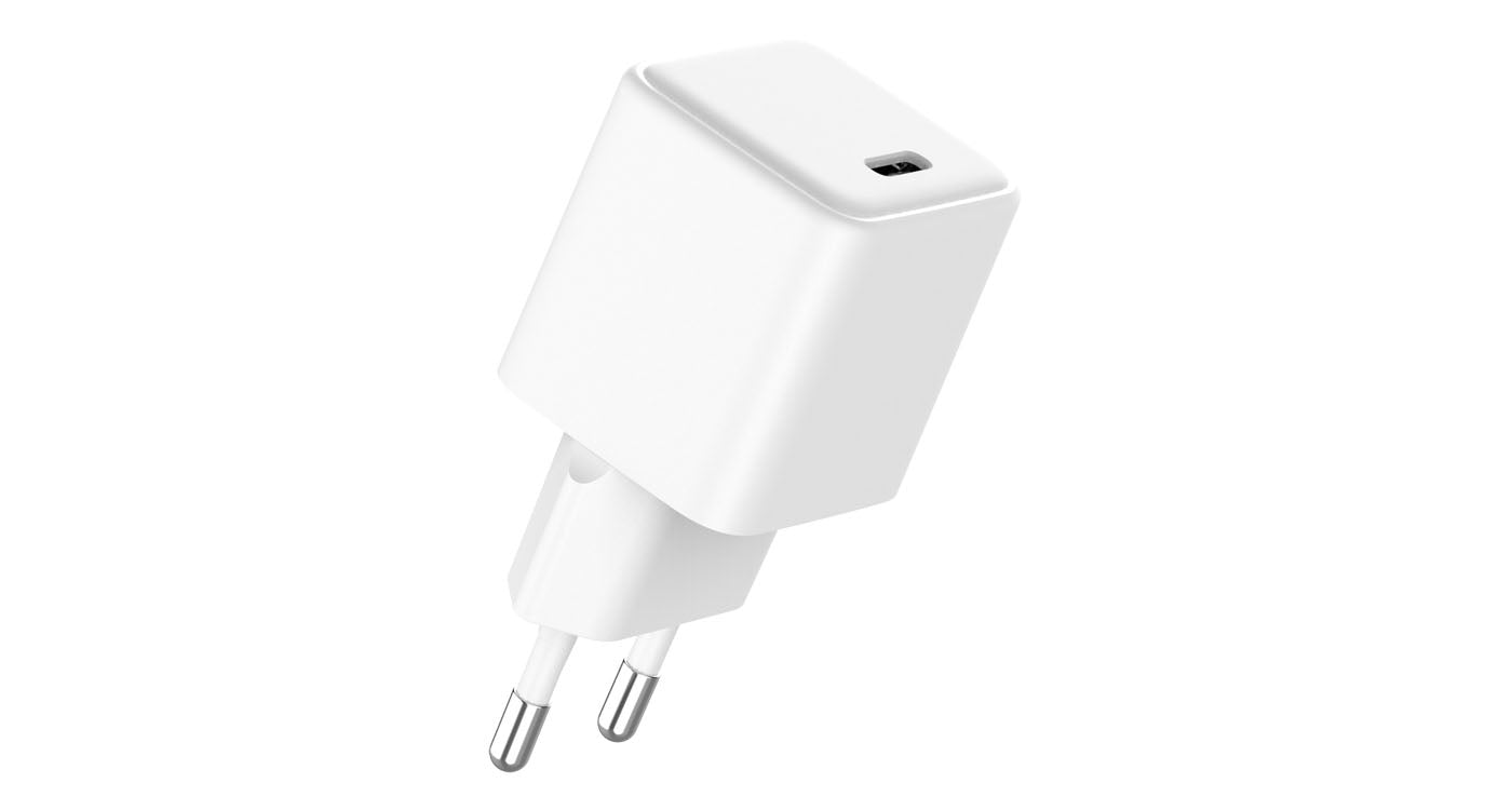 LMP Netzladegerät – 30 W, 1× USB-C, GaN, PD 3.0, PPS, weiss